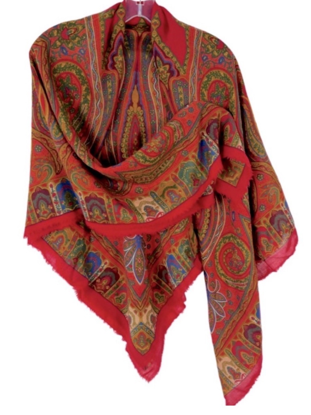 Smithsonian Institution Extra Large Fine Wool Square Scarf